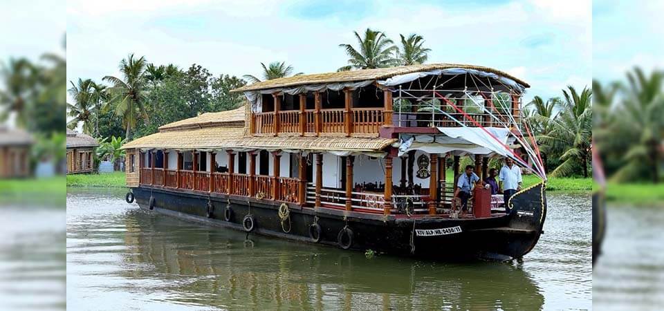 Houseboat in alleppey